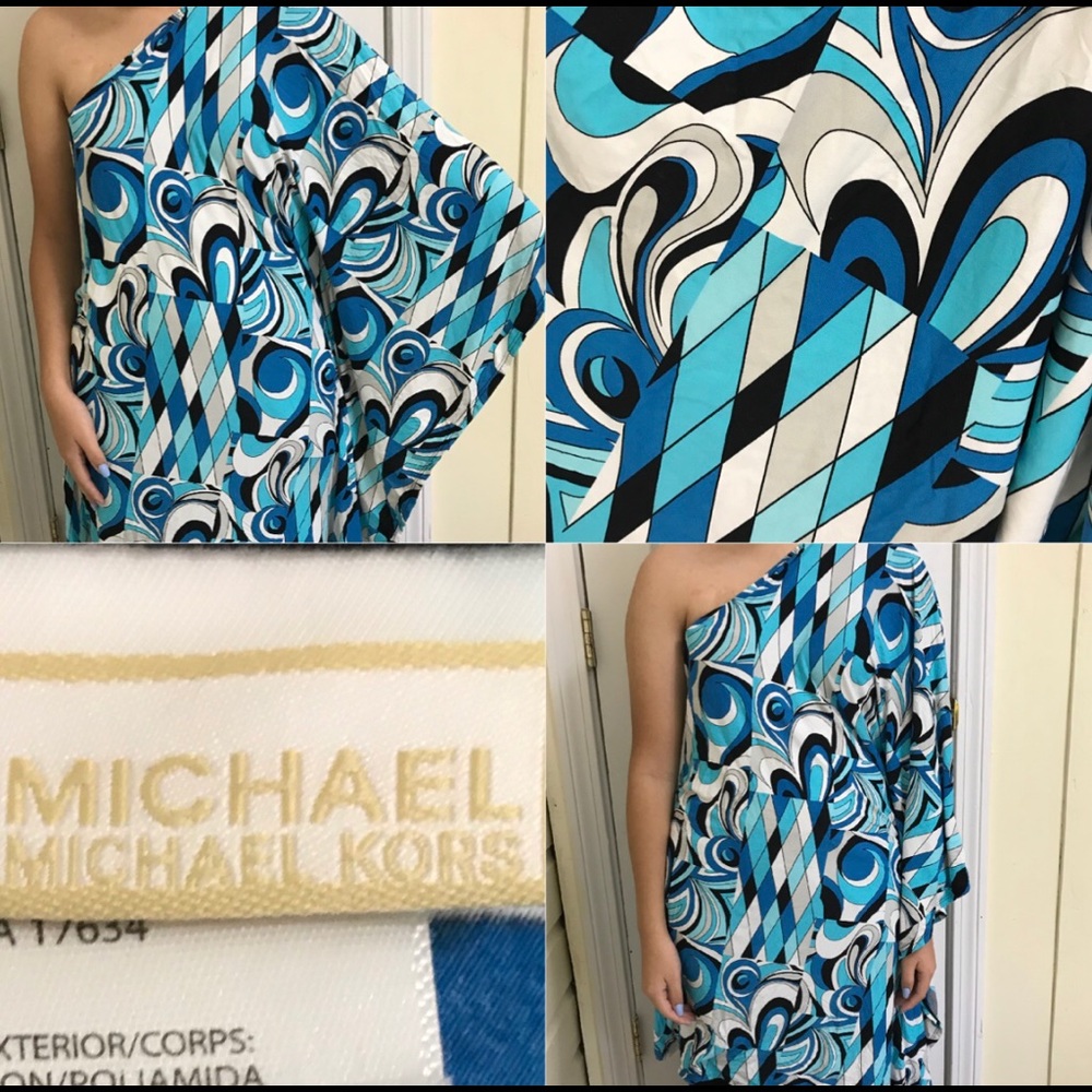 Michael Kors off shoulder retro tunic